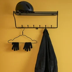 Discount Maze Estante perchero Hat Rack, Negro