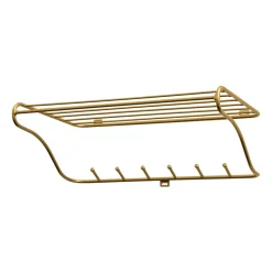 Sale Maze Estante perchero Hat Rack, latón Color dorado