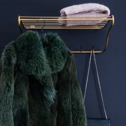 Sale Maze Estante perchero Hat Rack, latón Color dorado
