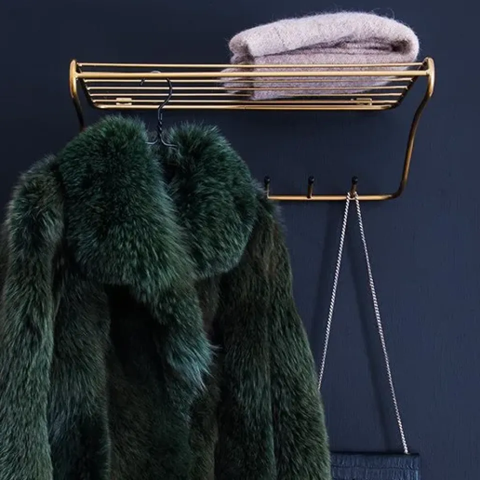 Sale Maze Estante perchero Hat Rack, latón Color dorado