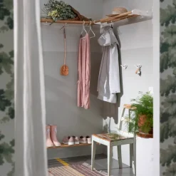 Best Essem Design Estante perchero o zapatero Nostalgi , roble, blanco MarrónBlanco