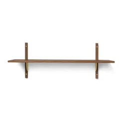 Best Ferm Living Estante Sector L/S, Smoked Oak, brass Marrón