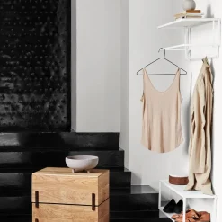 Outlet Kristina Dam Studio Estante sombrerero Grid, Black Negro
