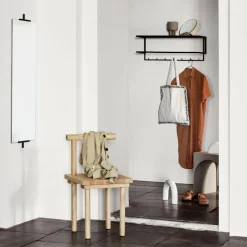 New Kristina Dam Studio Estante sombrerero Grid, White Blanco