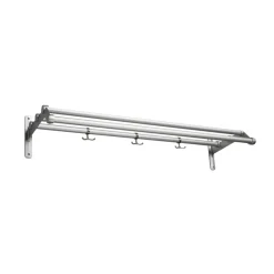 Best Essem Design Estante sombrerero Nostalgi 291, Aluminio Plateado