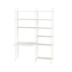 Sale String Estante , , 78x30 cm, paquete de 3 Blanco