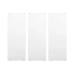 String Estante , , 78x30 cm, paquete de 3 Blanco