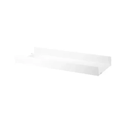 Best String Estante metal, , 78x30 cm, borde alto Blanco