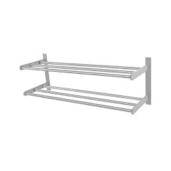 Online Scherlin Estante zapatero 12, Acero, aluminio Gris