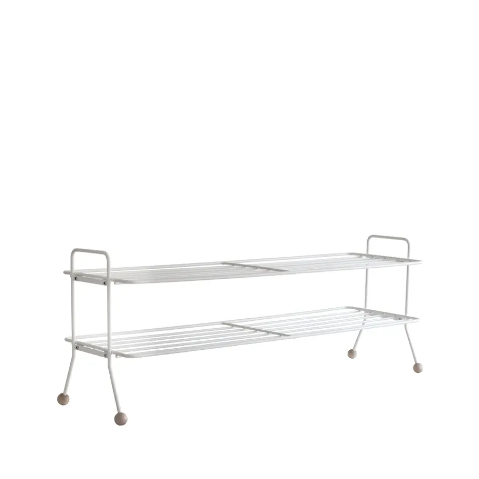 Sale Maze Estante zapatero Bill Shoe Shelf L, Blanco