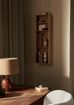 Outlet Ferm Living Estantería Bon 36x47 cm, Oiled Oak Marrón