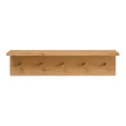 Outlet Ferm Living Estantería con ganchos Place Rack roble, Medium Marrón