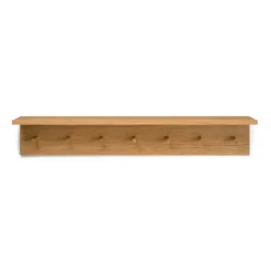 Sale Ferm Living Estantería con ganchos Place Rack roble, Large Marrón