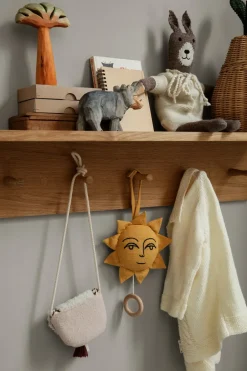 Sale Ferm Living Estantería con ganchos Place Rack roble, Large Marrón