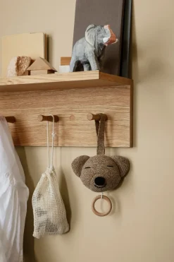 Sale Ferm Living Estantería con ganchos Place Rack roble, Large Marrón