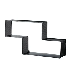 Clearance GUBI Estantería Dédal, Soft black Negro