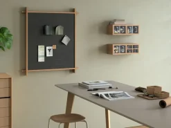 Best Andersen Furniture Estantería de pared A-Organizer 1 52x18x17 cm, Oak Marrón