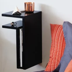 Online Maze Estantería de pared F-shelf, , estante a la izquierda Negro