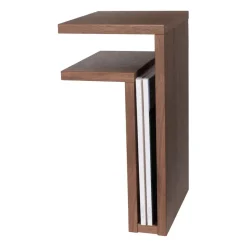 Hot Maze Estantería de pared F-shelf nogal, estante a la izquierda Marrón