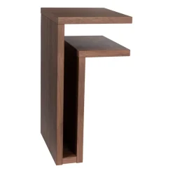 Online Maze Estantería de pared F-shelf nogal, estante a la derecha Marrón