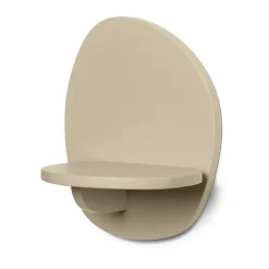 Ferm Living Estantería de pared Pilu 25 cm, Cashmere Beige