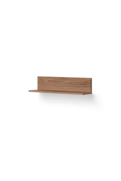 Outlet New Works Estantería de pared Tana 75 cm, Nogal Marrón