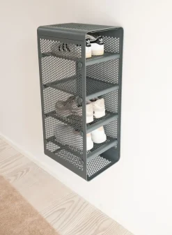Online Tica copenhagen Estantería de pared Tica Rack Wall large, Steelgrey Gris
