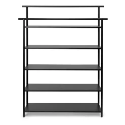 Online Ferm Living Estantería de suelo Dora, Black Negro