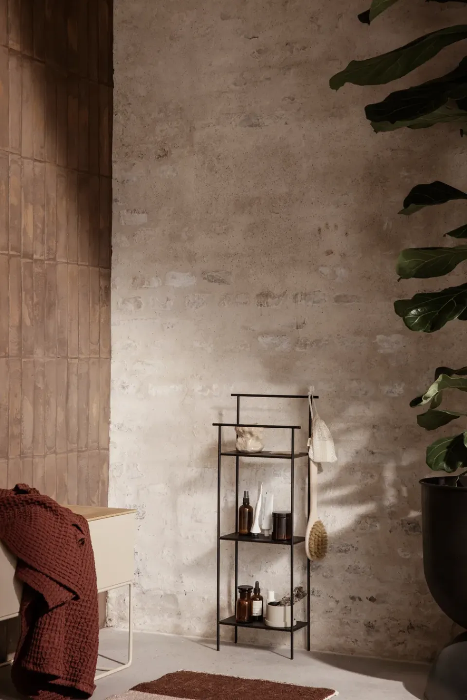 Sale Ferm Living Estantería Dora 30x79 cm, Black Negro