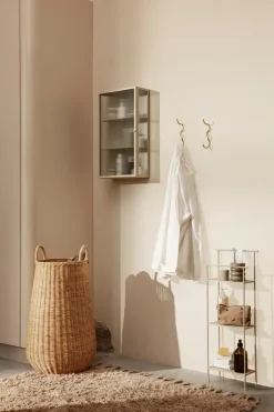 Best Ferm Living Estantería Dora 30x79 cm, Cashmere Beige
