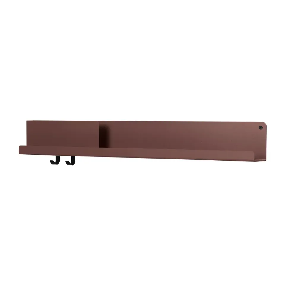 Outlet Muuto Estantería Folded, grande, Deep Red Rojo