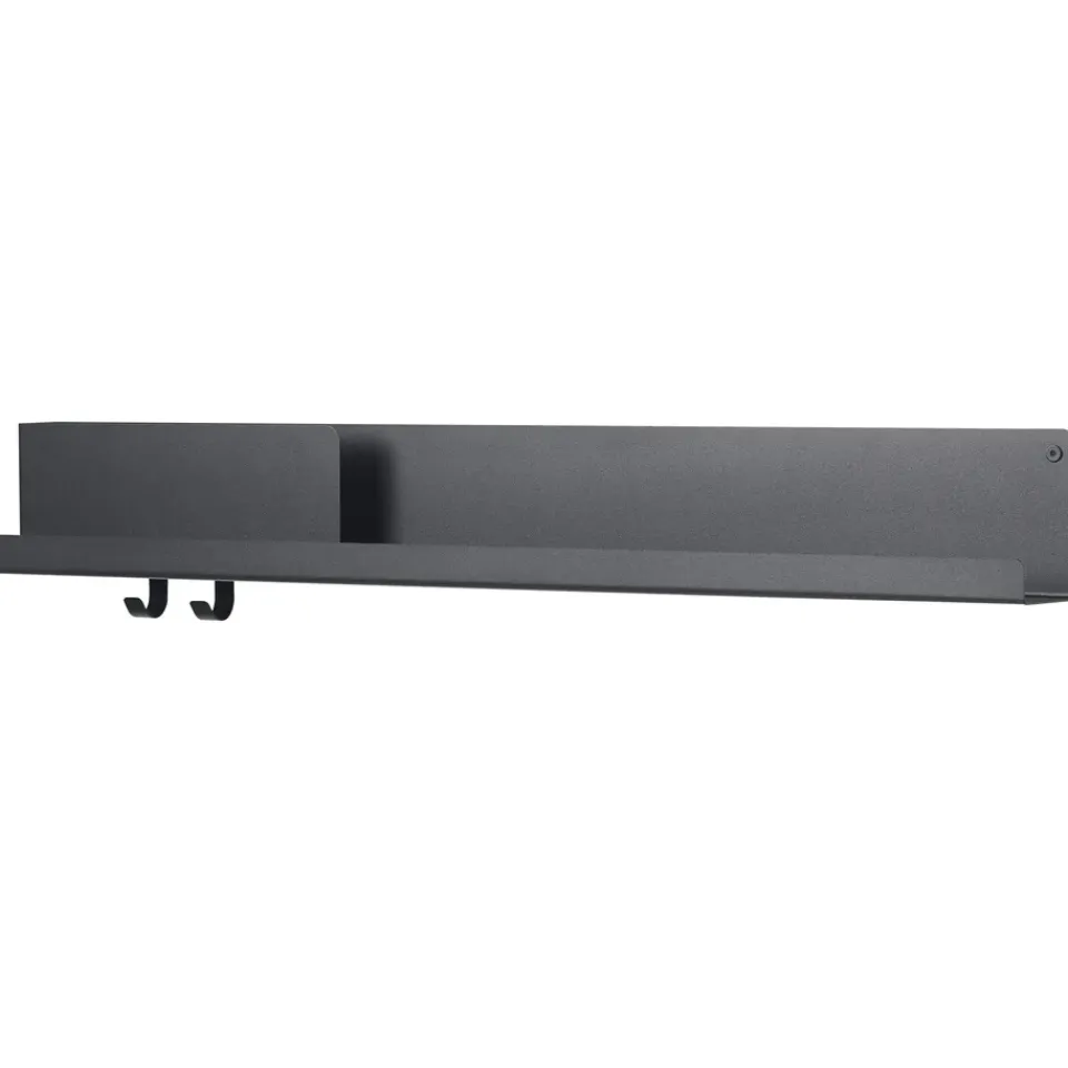 New Muuto Estantería Folded, grande, Negro