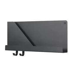 Outlet Muuto Estantería Folded, pequeña, Negro