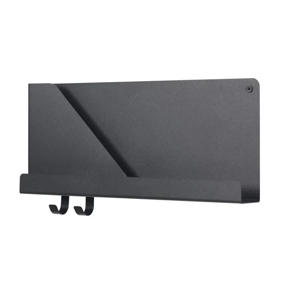 Outlet Muuto Estantería Folded, pequeña, Negro