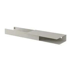 Outlet Muuto Estantería Folded platform 62x5,4 cm, Grey Gris