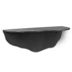 Clearance Ferm Living Estantería Fracture, Aluminio ennegrecido Negro