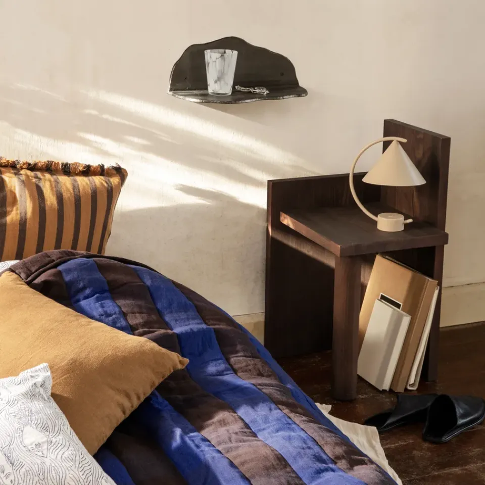 Clearance Ferm Living Estantería Fracture, Aluminio ennegrecido Negro