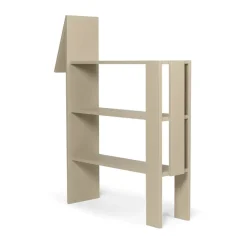 Clearance Ferm Living Estantería Horse 91x111 cm, Cashmere Beige