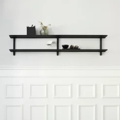 Clearance Gejst Estantería Nivo C, fresno teñido de - Negro