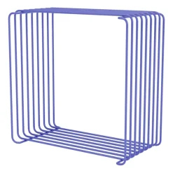 Best Montana Estantería Panton Wire Single 34,8x34,8x18,8 cm, Monarch Azul