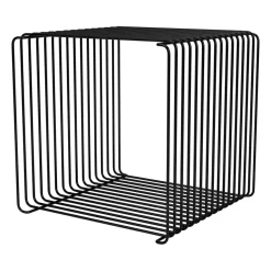 Best Montana Estantería Panton Wire Single 34,8x34,8x34,8 cm, Black Negro