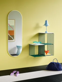 Sale Montana Estantería Panton Wire Single 34,8x34,8x34,8 cm, Pine Verde