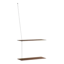 Online Woud Estantería Stedge 60 cm, Roble ahumado Marrón