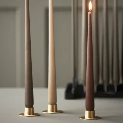 Sale Ester & erik 2 Candelabros mate, Oro Color dorado
