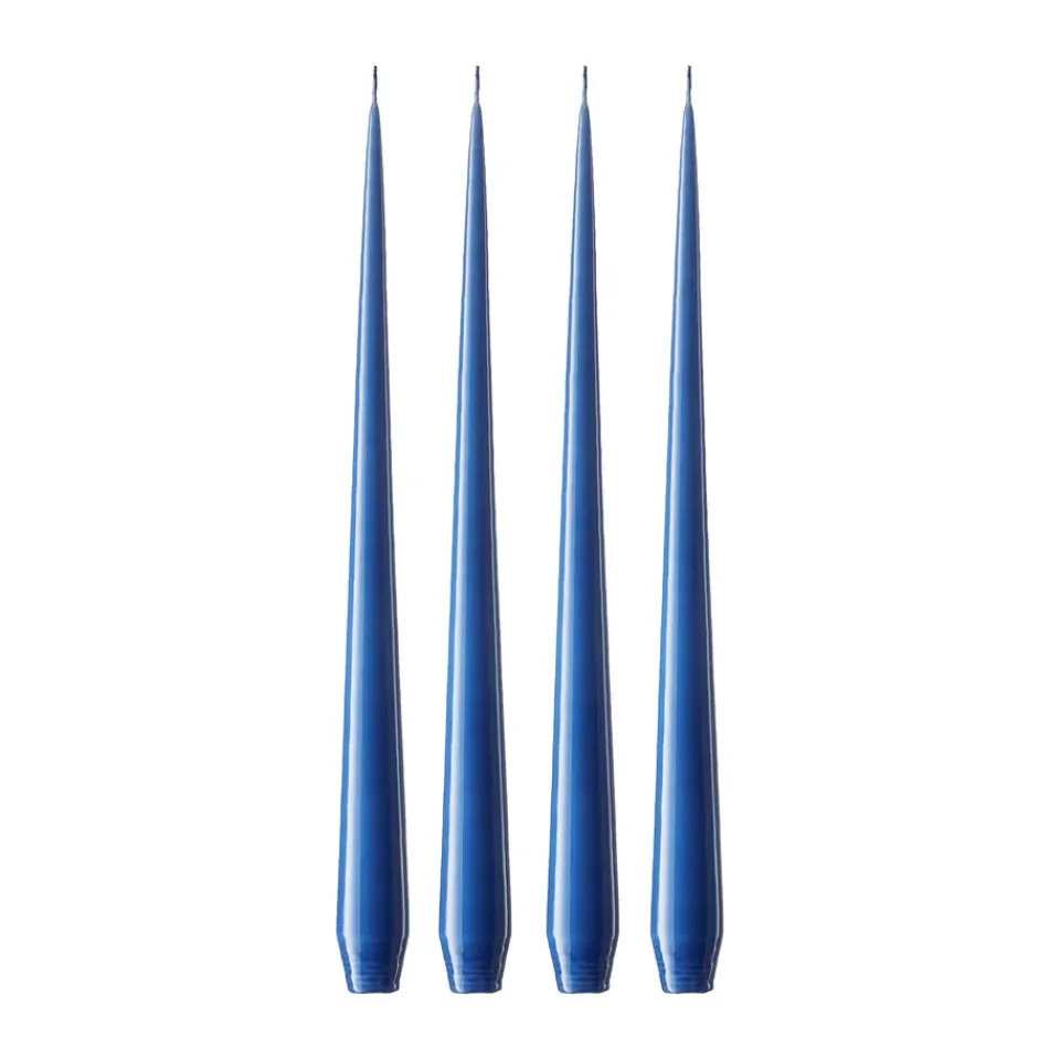 Sale Ester & erik 4 Velas lacadas, Cornflower, 32 cm Azul