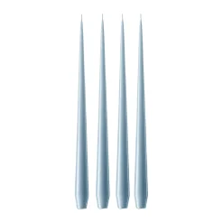 Outlet Ester & erik 4 Velas lacadas, Dusty blue 83, 32 cm Azul