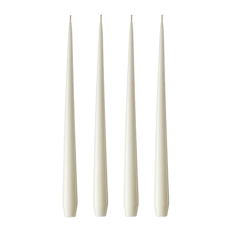 Sale Ester & erik 4 Velas lacadas, ivory, 42 cm Blanco