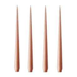 Best Ester & erik 4 Velas lacadas, rosy caramel, 32 cm Beige