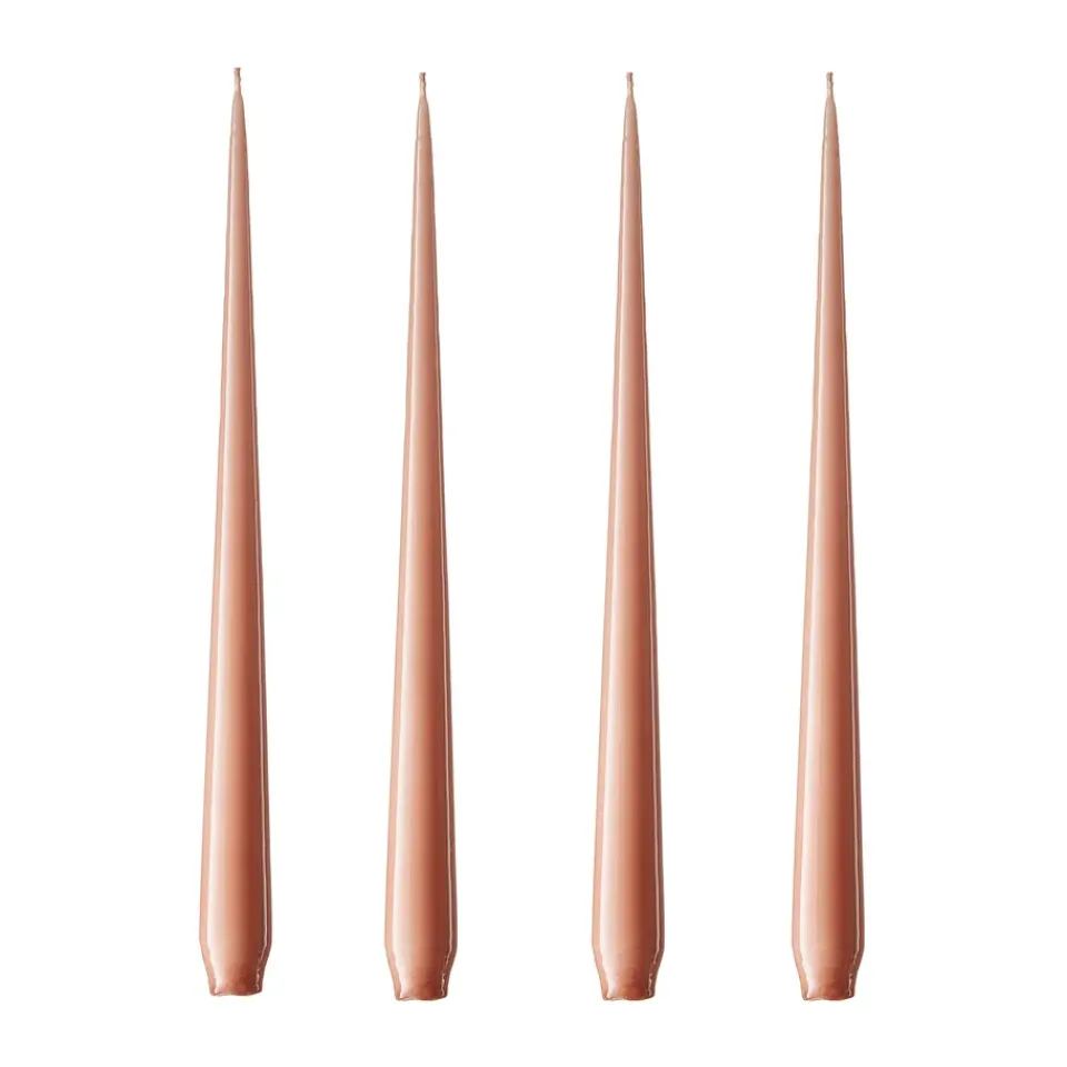 Best Ester & erik 4 Velas lacadas, rosy caramel, 32 cm Beige