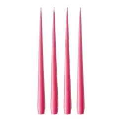 Sale Ester & erik 4 Velas lacadas, Clear pink 41, 42 cm Rosa